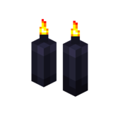 Две чёрные свечи (горящие).png